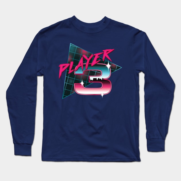 Player [3] joined the Game Long Sleeve T-Shirt by DCLawrenceUK